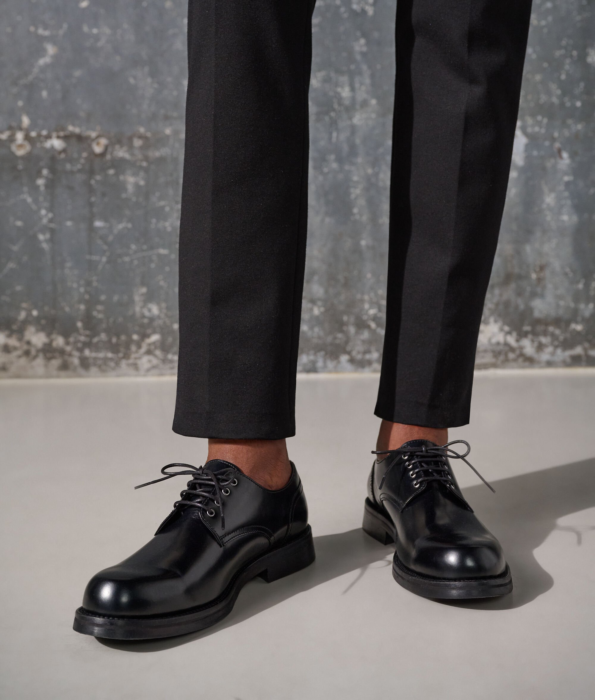 (image for) Humanized K/ARCHIVE KRAFTMAN CHISEL TOE DERBY SHOES